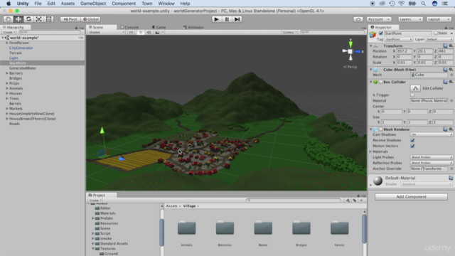 Unity 5 techniques to generate unique worlds quickly – Screenshot 4